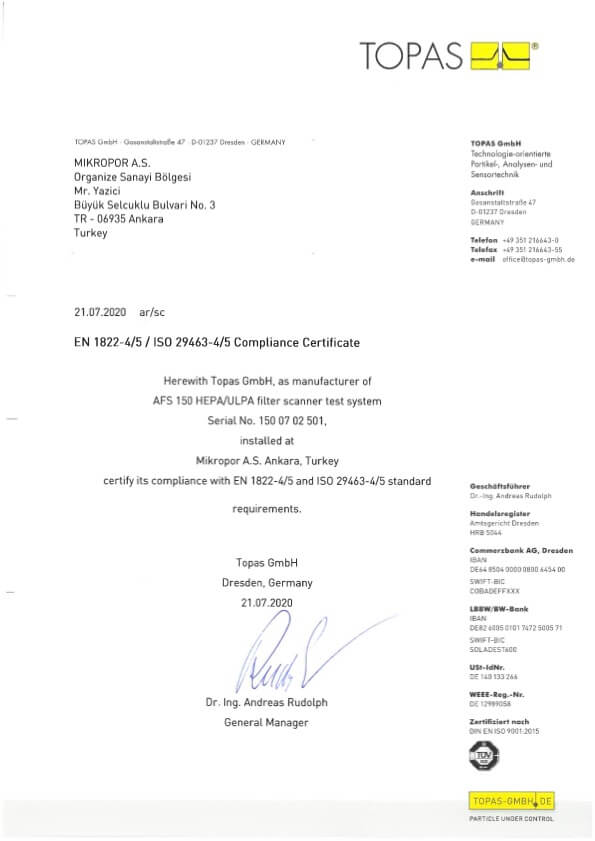AFS150_mikropor_compliance-certificate_2020